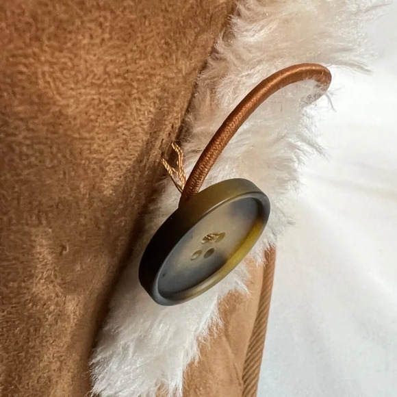 Marty Womens Faux Suede Cold Weather Winter & Snow Boots Size 8 Tan - Picture 10 of 11